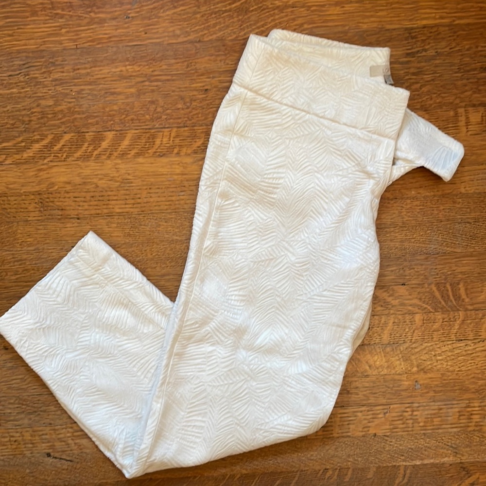 White capri pants
